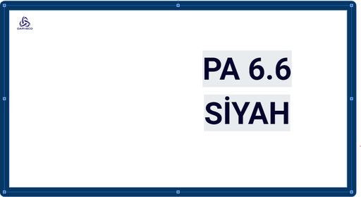 [PA66] PA 66 SİYAH